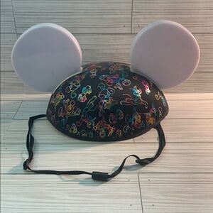 Disney Light Up Ears Black Hat with Iconic Design